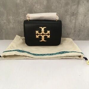 NWT Tory Burch SMALL ELEANOR BAG Black